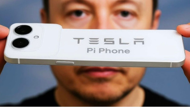 Tesla Pi Phone yang sempat bikin heboh akan dirilis September 2025 (X)